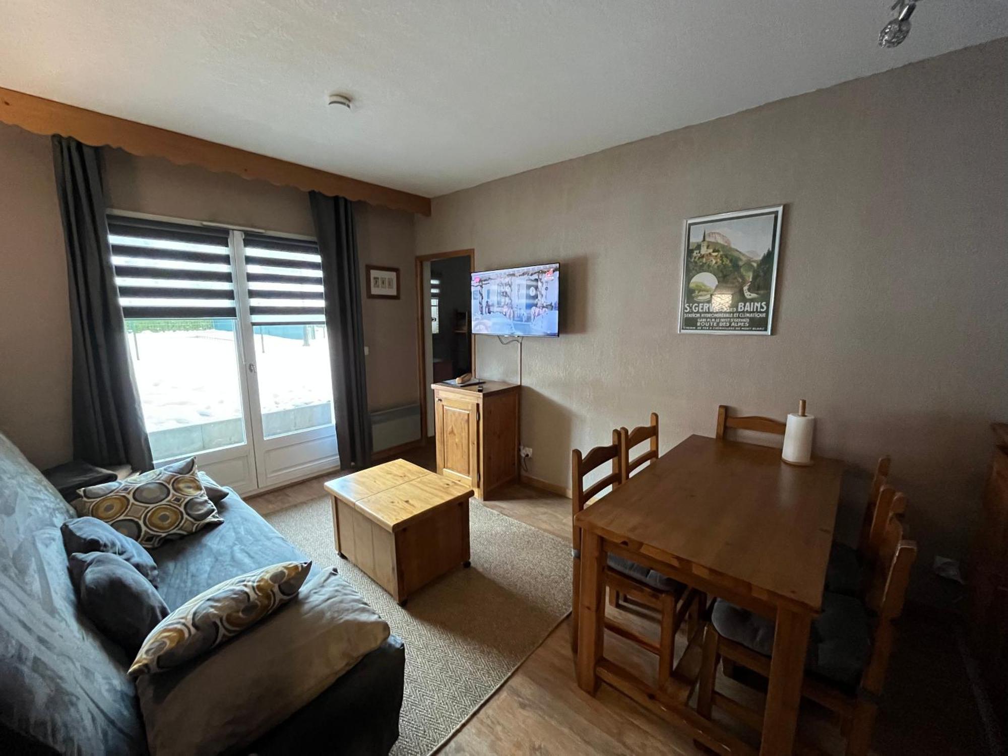 Appartement T2+Cabine Independante Au Depart Des Telecabines Saint-Gervais/Bettex/Mont D'Arbois Екстер'єр фото