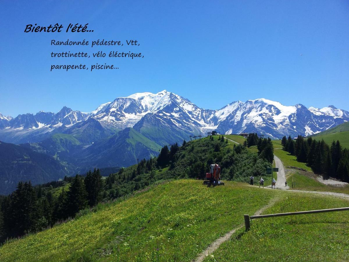 Appartement T2+Cabine Independante Au Depart Des Telecabines Saint-Gervais/Bettex/Mont D'Arbois Екстер'єр фото