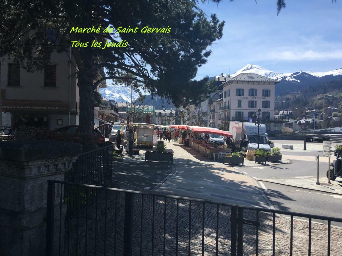 Appartement T2+Cabine Independante Au Depart Des Telecabines Saint-Gervais/Bettex/Mont D'Arbois Екстер'єр фото